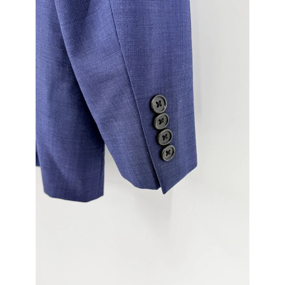 LRL Ralph Lauren Wool Blazer Mens sz 44R Sport Coat Navy professional office